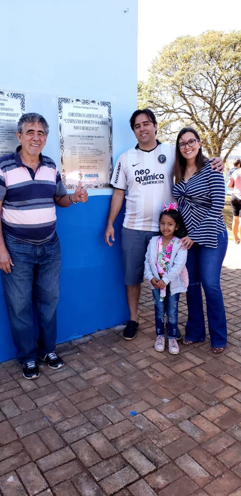 Inauguração das Arquibancadas do Complexo Esportivo do Bairro Novo Horizonte e Abertura da “Copa Batata” foi SUCESSO.